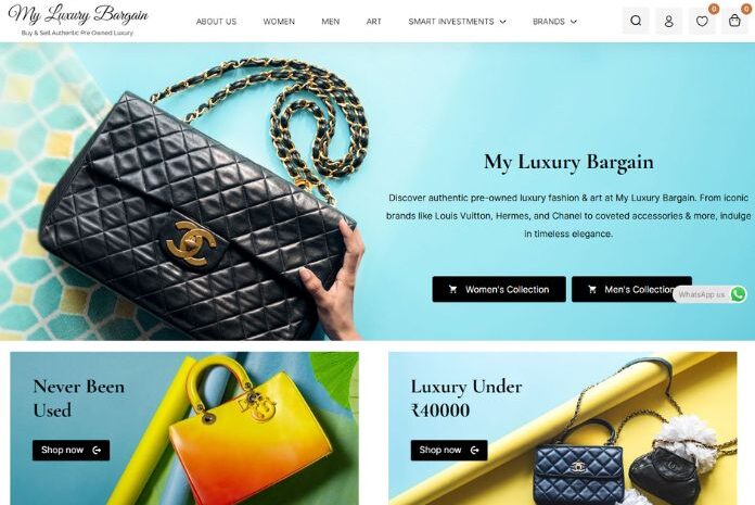 my luxury bargain website ss new